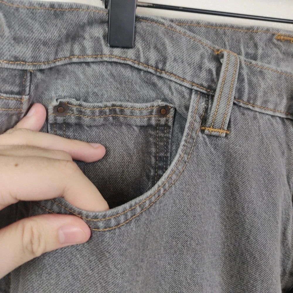 Levi's Super‎ Baggy Jeans Mens 32x30 Grey Relaxed Wide Leg Streetwear Skater